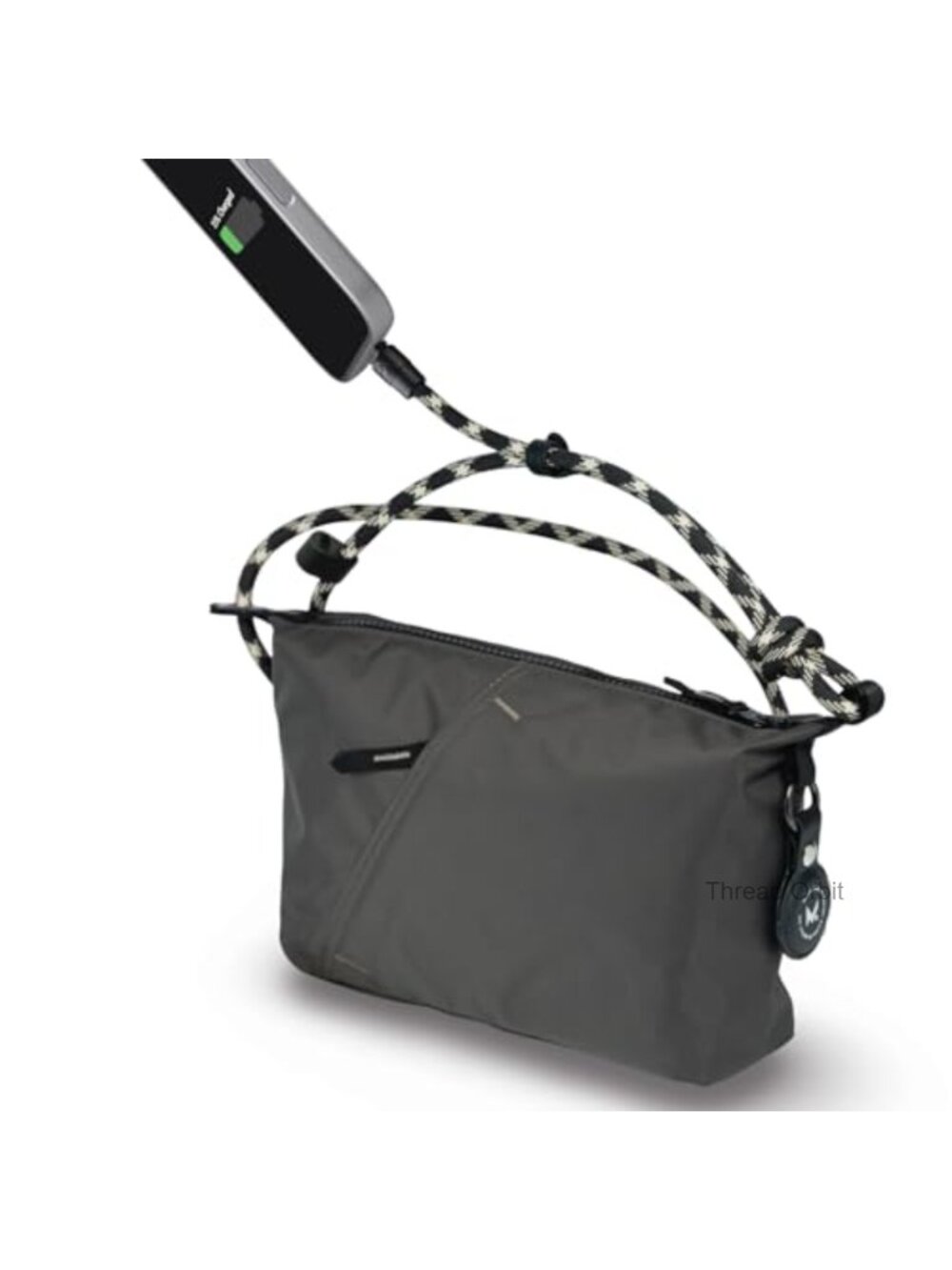 M.Craftsman Bristol Anti-Theft Crossbody Sling Bag USB-C Charging Strap